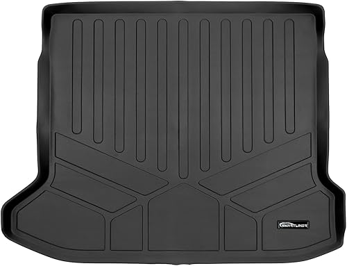 Miniatura 27 de SMARTLINER Alfombrillas de piso de 2 filas y forro de carga detrás de la tercera fila compatibles con Hyundai Palisade 2020-2025 Hyundai Elantra