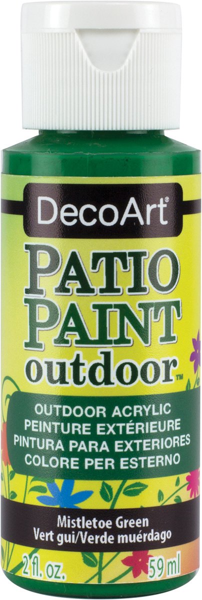 DecoArt Mistletoe Green Patio Paint