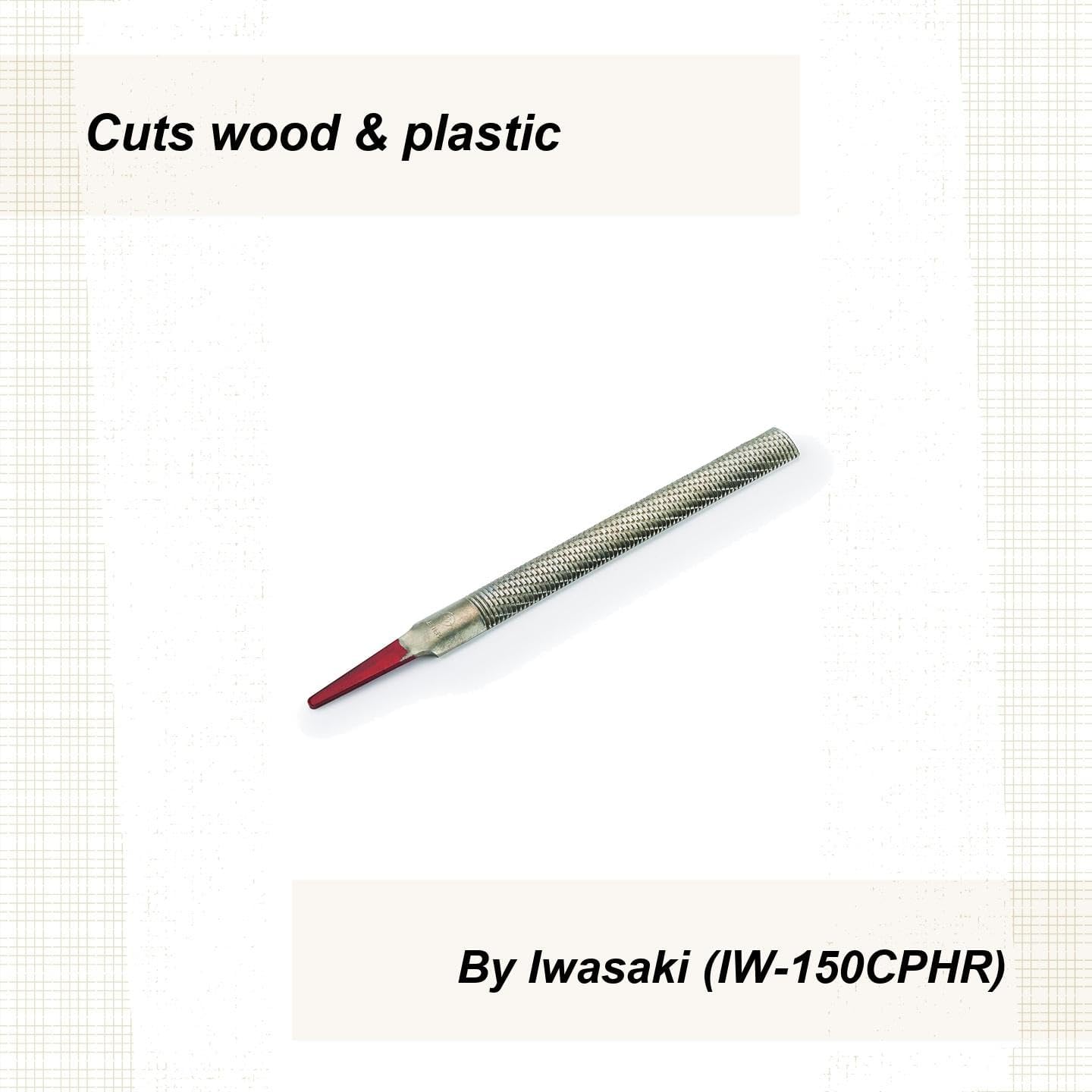 Iwasaki File 150Mm Half-Round Fine Cut