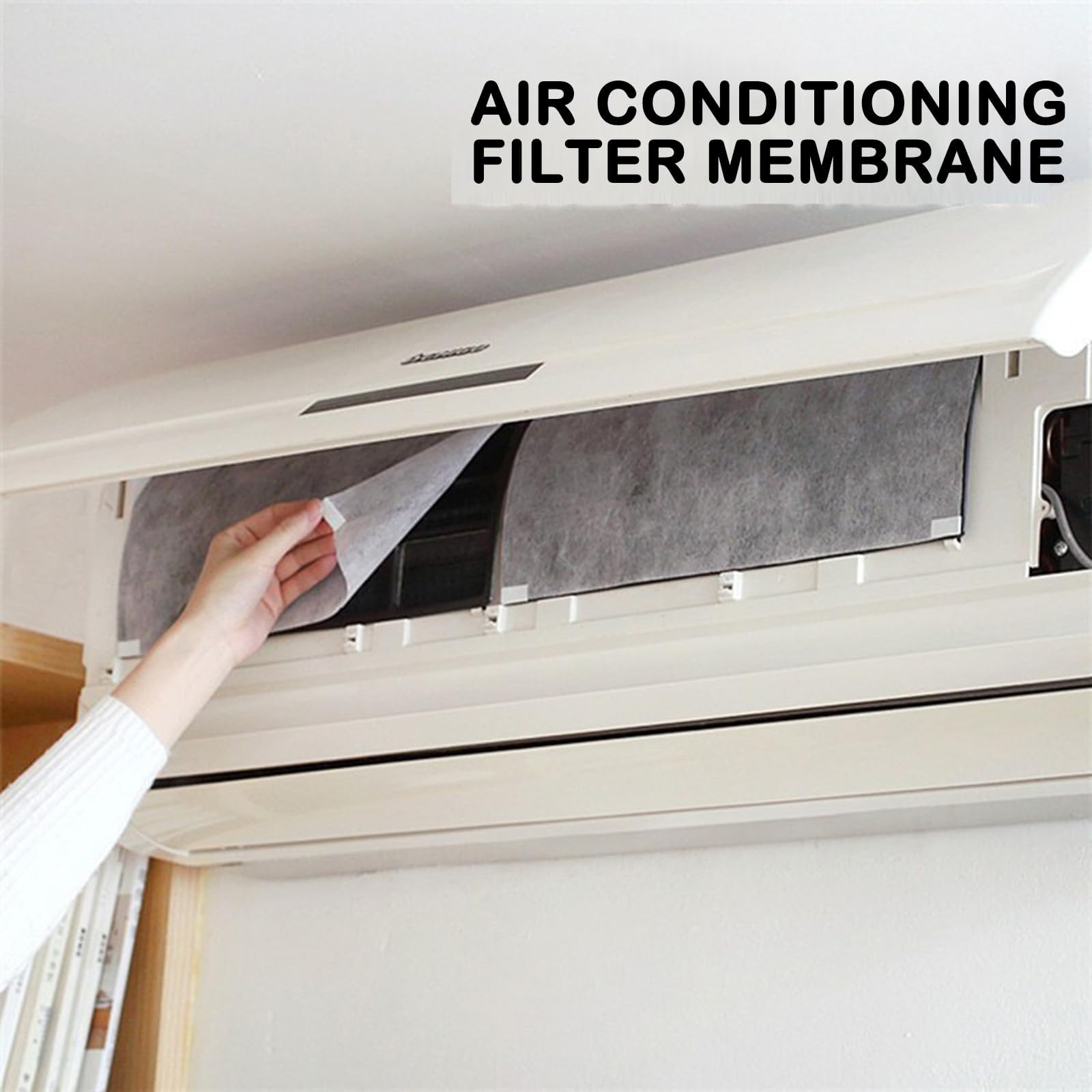 7 Pack AC Filter for Split AC, Purifying Cotton Mesh, Enhanced Air Quality for Home and Office, Fits Mini Wall Mounted Air Conditioner, Durable and Easy to Install(40X35 CM) 3