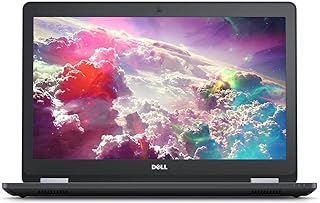 DELL Latitude E5570 15.6 inch Laptop, Intel Core i7-6600U 2.6GHz, 16GB RAM, 256GB SSD, CAM, Windows 10 Pro (Renewed)