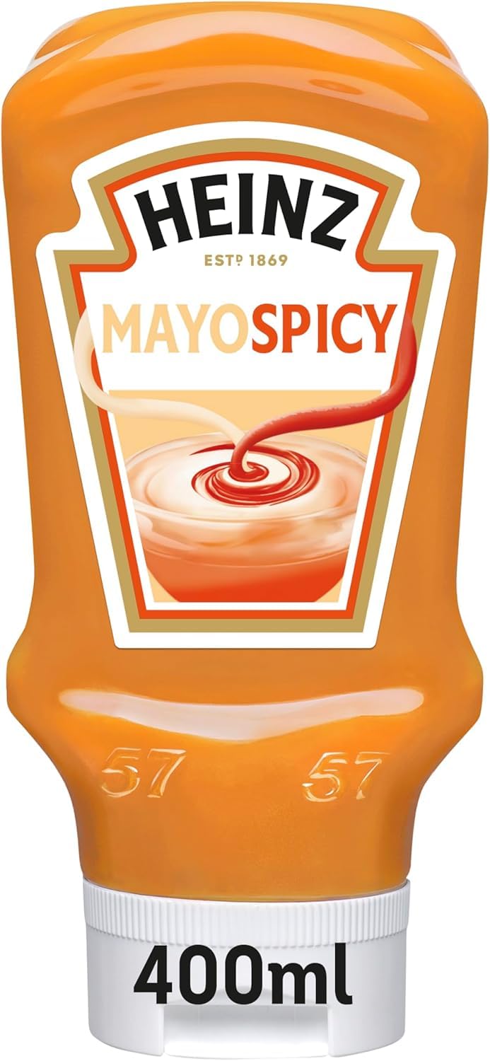 Italian Gourmet – Mayo Spicy Sauce 12×400 ml | Pikante Mayonnaise für Burger, Pommes, Sandwiches, Wraps, Hotdogs & Snacks, cremig & würzig + Italian Gourmet Polpa