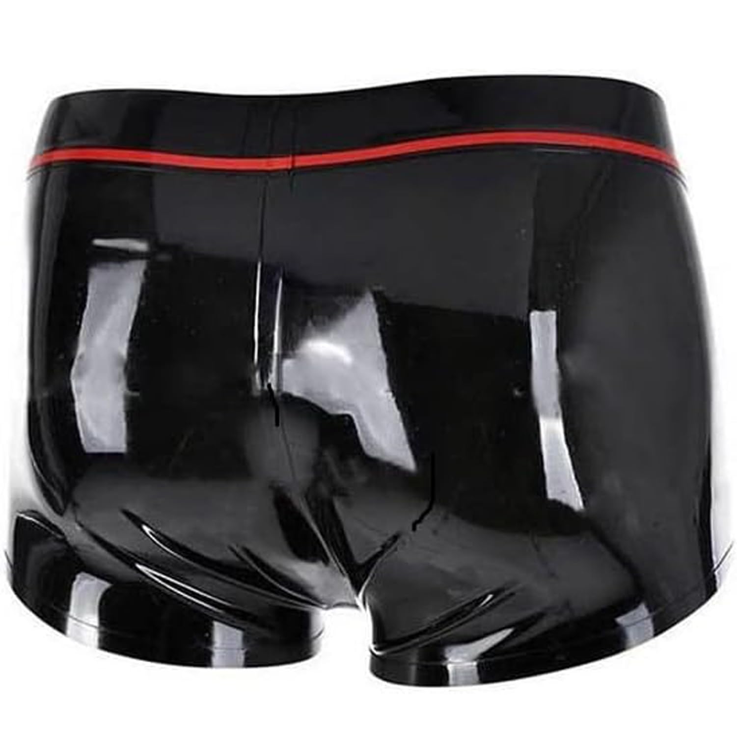 Caleçon en Latex à la Mode pour Hommes,sous Vêtements en Latex avec Trou pour Pénis,Culottes en Latex pour Hommes Costume de Cosplay Vêtements de Club