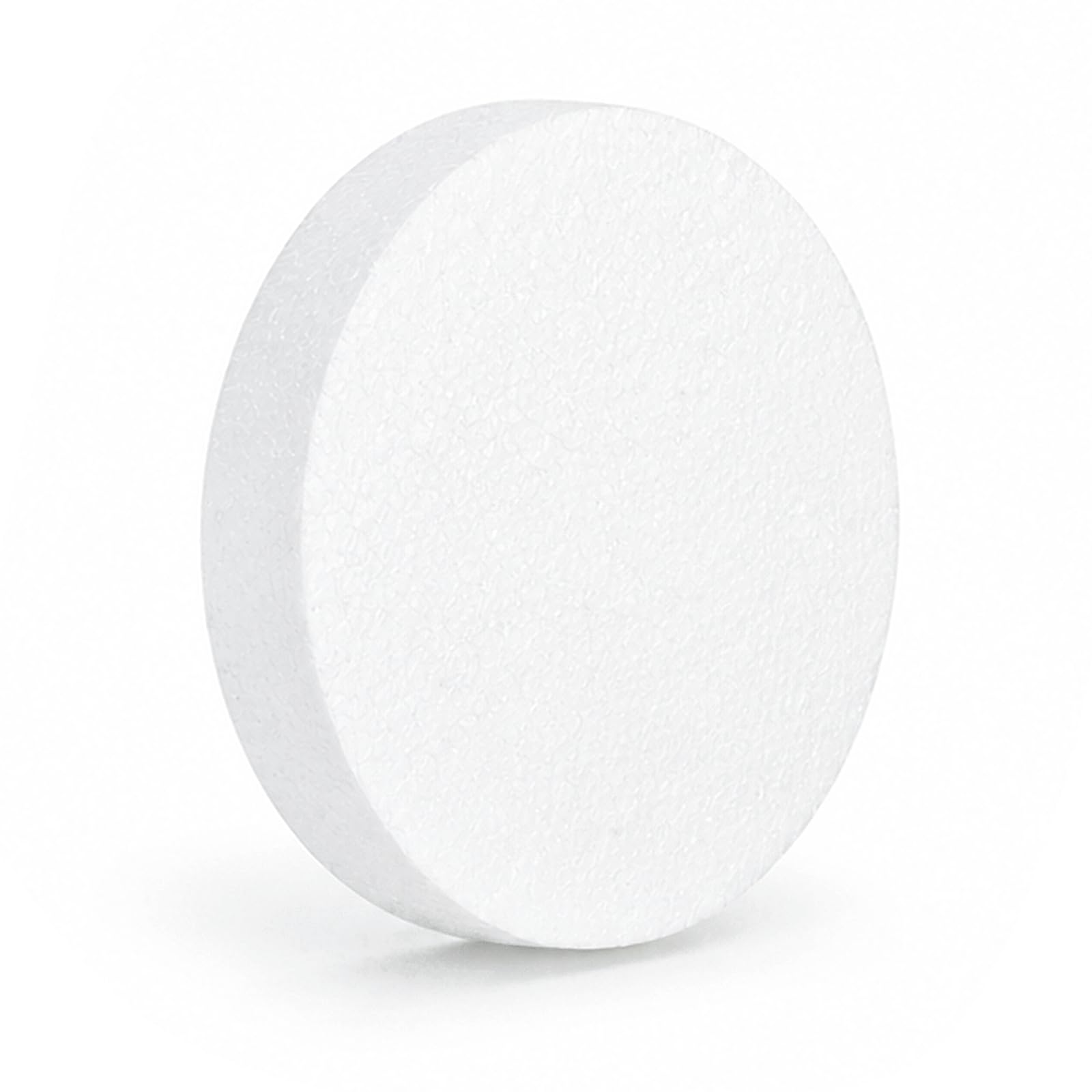 ZOOFOX Confezione da 24 dischi rotondi in polistirolo da 12,2 cm, per fiori artificiali, progetti fai da te, decorazioni per matrimoni, artigianato per vacanze e arte scolastica