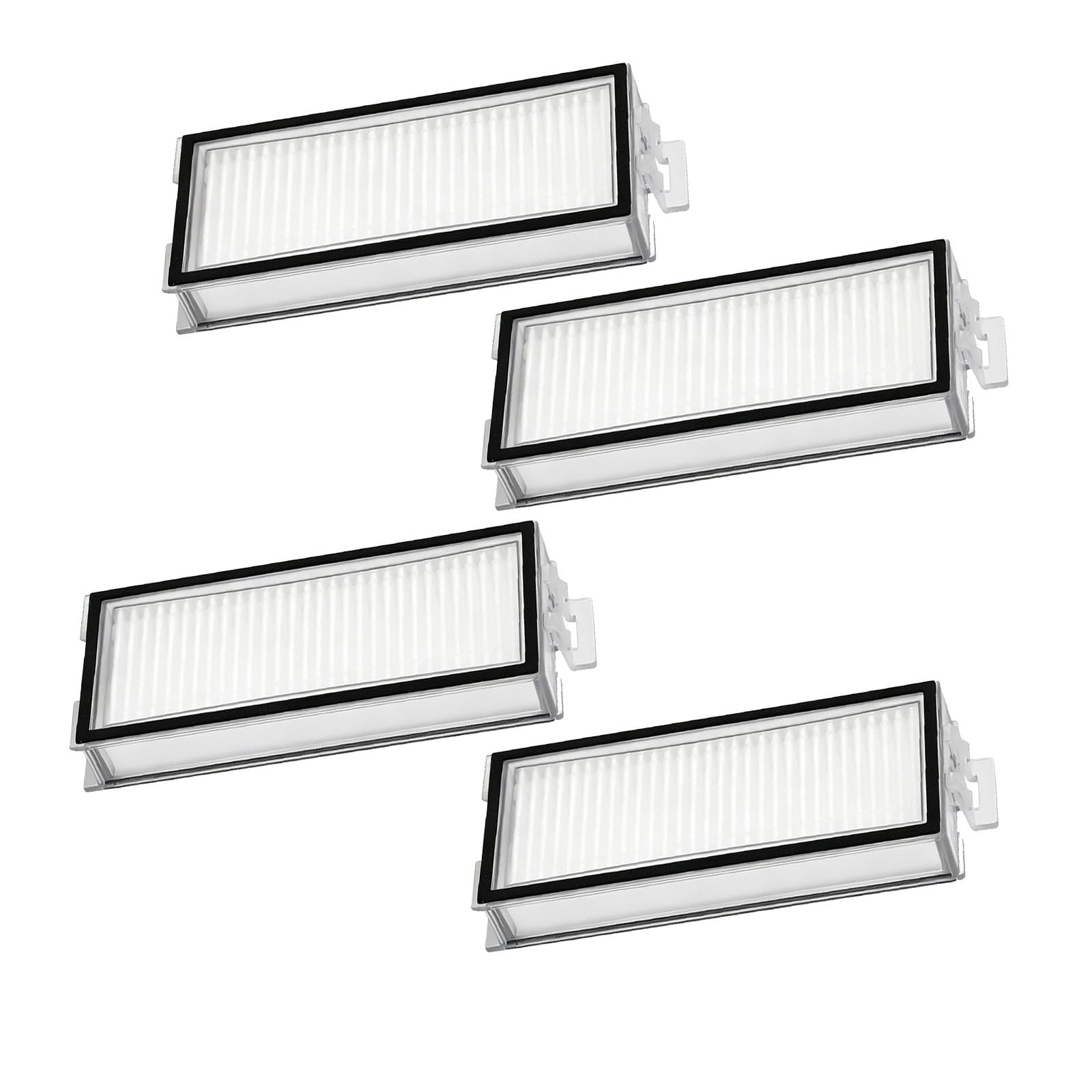 4Pcs Washable Reusable Filters for Roborock Q5 Pro/Q5 Max/Q5 Pro+/Q7/Q7 Max+/Q8 Max/Q8 Max+, High-Efficiency Vacuum Cleaner Replacement Filter Accessories