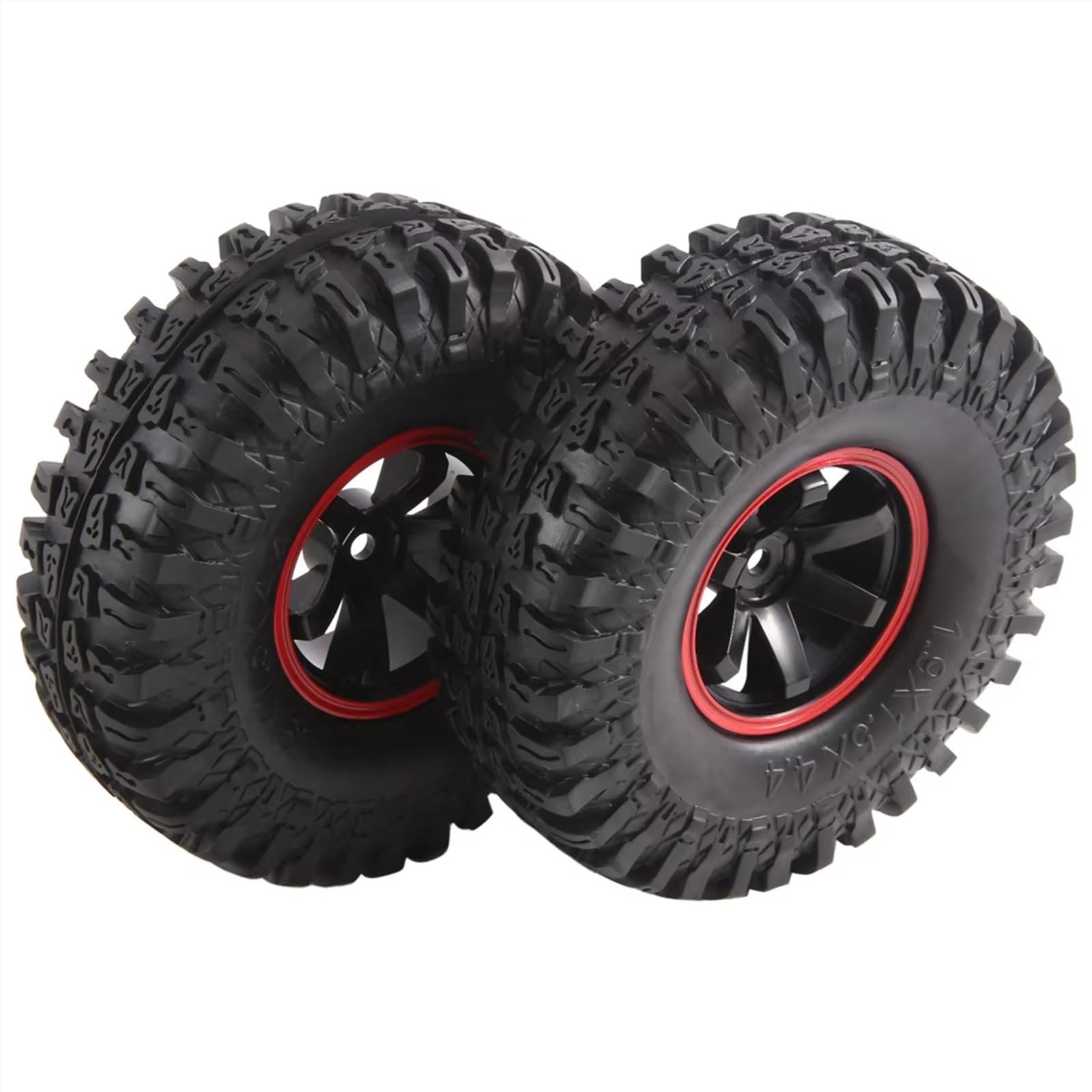 Compatible con 1/10 Piezas para Coches RC Todoterreno para Monster Juego De 4 Ruedas Y Neumáticos para Camiones Hexagonales 12 Mm 115 Altura RC Mejoras