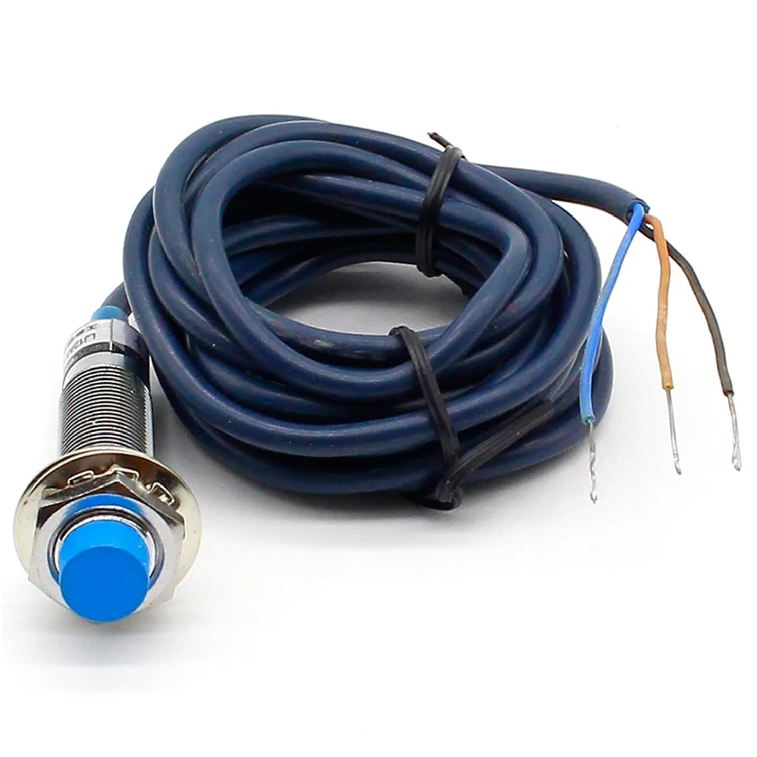 M12 4mm DC 5V NPN NO LJ12A3-4-Z/BX-5V Cylinder Inductive Proximity Switch Voltage 5VDC 1Pcs