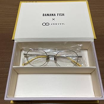 BANANAFISH メガネフラワー アッシュ メガネ EC限定】TVアニメ「BANANA FISH」コラボ第二弾サングラス12/7