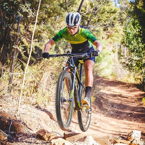 YUNSCM Pneus de bicicleta de 61 cm 24 x 2,125/57-507 60TPI e válvula Schrader de tubos de bicicleta