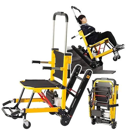 GplHAIN Elektrischer Treppenlift FüR RollstüHle, Treppenraupen-Treppensteiger, Tragkraft: 165 Kg, Zusammenklappbar + Treppenlift Zum Auf- Und Absteigen, FüR Behinderte/äLtere Menschen GplHAIN Elektrischer Treppenlift FüR RollstüHle, Treppenraupen-Treppensteiger, Tragkraft: 165 Kg, Zusammenklappbar + Treppenlift Zum Auf- Und Absteigen, FüR Behinderte/äLtere Menschen