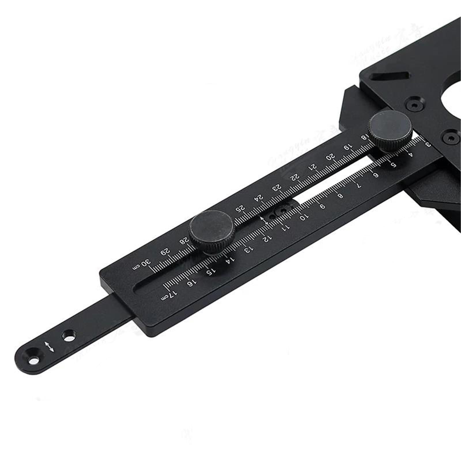Juego Herramientas Ajuste Guitarra Herramienta De Fresado Agujeros Circulares Para Guitarra DIY Con Componentes Fijación Aluminio(G2222)