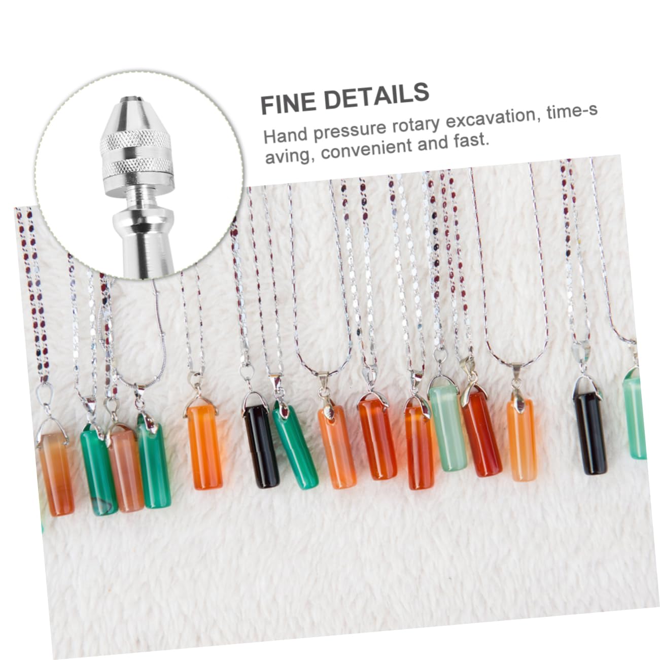 Operitacx 3 Sets Wenwan Hand Drill Hand Drill for Resin Drill for Jewelry Resin Tools Black Street Lanterns Drill Kit Wire Twisting Tool Mini Rotary Tool Aluminum Alloy Hole Punch