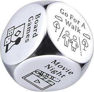 Stahl Dating Night Würfel Für Paare Spaß Romantiker Dating Entscheidung Metall Jahrestag Verlobung Verabredung Nacht