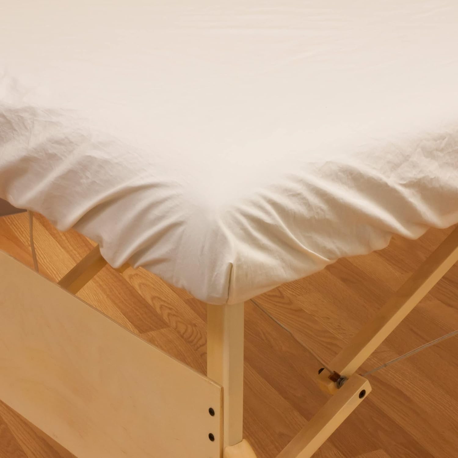 Arcadia© Organic Percale Massage Table Fitted Sheet : Beauty & Personal Care
