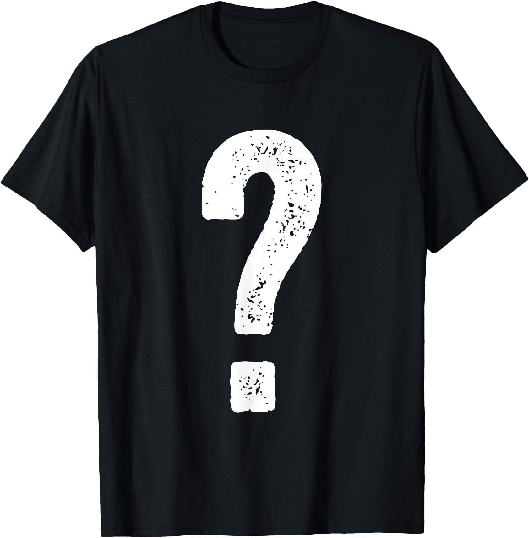 Question Mark Shirt Couple Men Women Kids Guess Who Costume T-Shirt