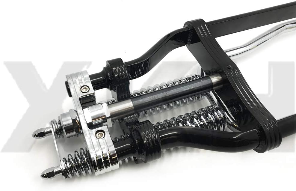 SMT- 20" 2 Under Chrome Springer Front End With Axle Kit Compatible With H-D Chopper Bobber [B07M8P88R9]