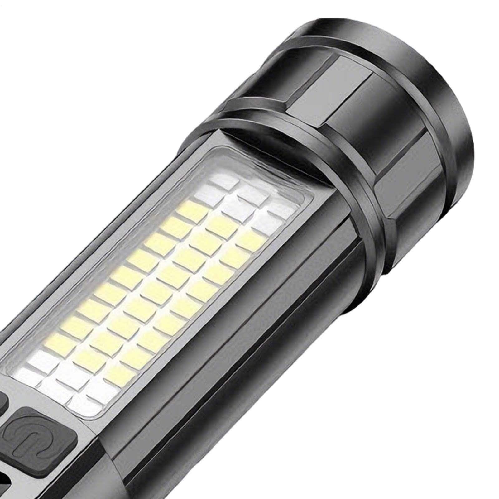Lampe Torche Magnétique Torche Puissante Zoomable 7 Modes