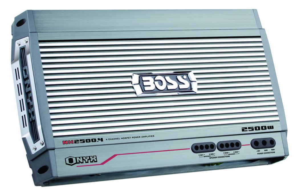 BOSS Audio Systems NX2500.4 Onyx 4-Channel Ampөмүрлүү