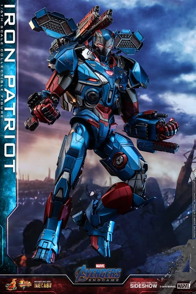 Hot Toys Figurka Iron Patriot 1:6 - Avengers: Endgame