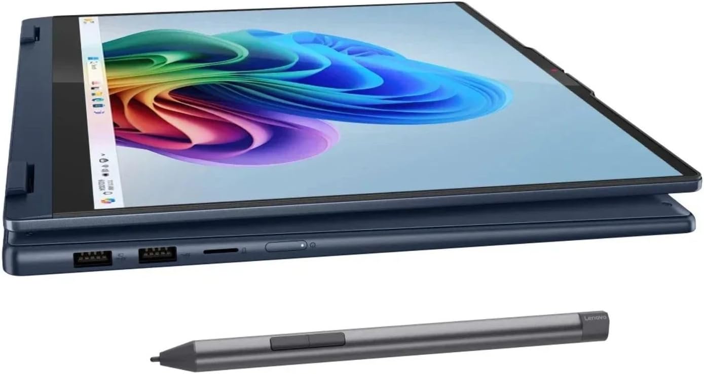 Lenovo IdeaPad 5 2-in-1 16" WUXGA Touchscreen Laptop, AMD Ryzen AI 7 350 Processor, 16GB RAM, 1TB SSD, Wi-Fi 6E, Windows 11 Home, Cosmic Blue