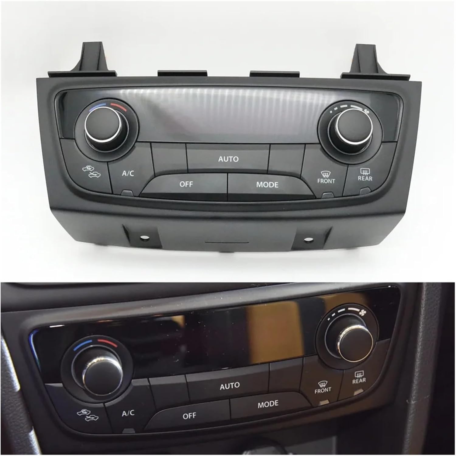 Car Center Console Air Conditioner Switch A/C Heater Temperature Climate Control Panel Unit Compatible with Suzuki Vitara 2015-2022