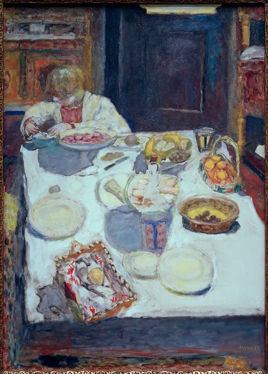 Peinture sur toile d'art Pierre Bonnard 60x90cm finition de prestige