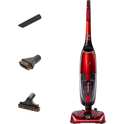 Quantum X Upright Water Filter Vacuum for Home — Superior Bagless Vac Cleaner with Water & MicroSilver Filtration to Clean Wet & Dry Messes. Pet, Dog Hair, Toddler Spills on Carpet & Hardwood Floor