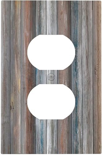 Miniatura 169 de Cubiertas de salida iridiscentes abstractas coloridas nubes dúplex de 1 cuadrilla, placa de cubierta de interruptor de luz arco iris, placas