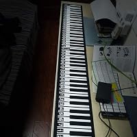 Alomejor 88 Billentyűs Feltekerhető Zongora - Hordozható Digitális Billentyűzet USB MIDI Csatlakozással, Beépített Hangszóróval, Kezdőknek 9