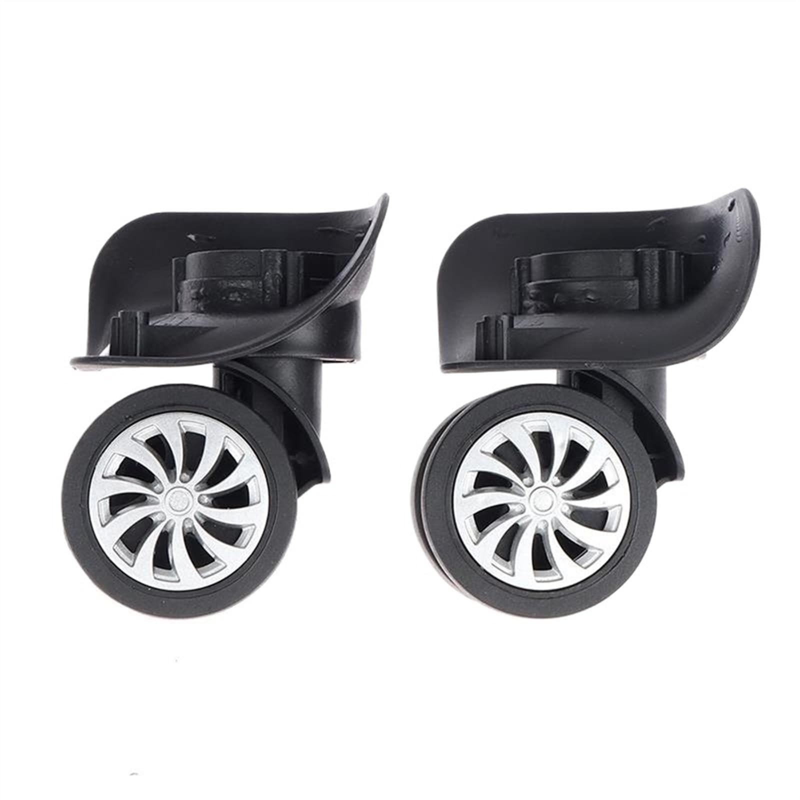 Ruote Trolley Ricambio, Ruote Per Trolley 2/4pc Trolley Ruota for Bagagli Viaggio Universale Valigia Parti Accessori Ruota di Ricambio Ruota for Bagagli in Gomma di Qualità(4pcs Luggage Wheel)