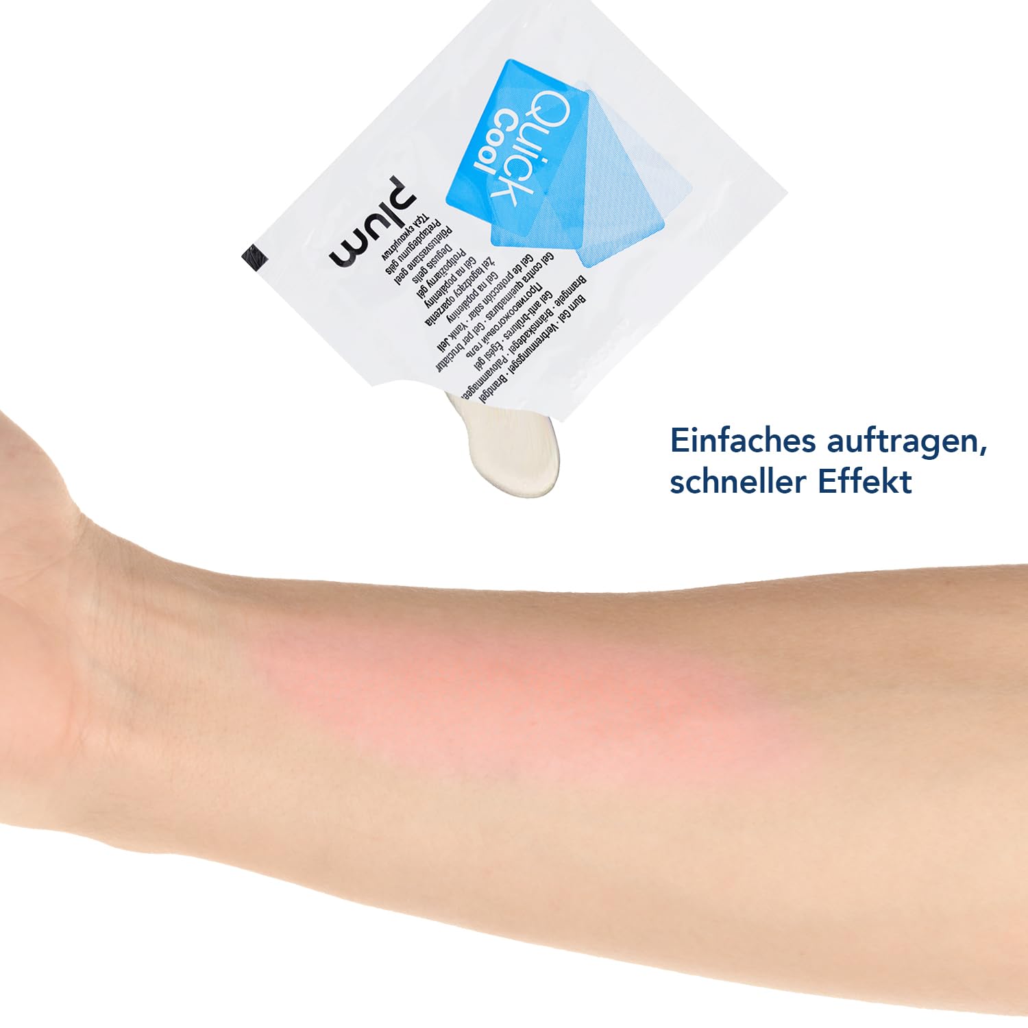 First Aid Only QuickCool Verbrennungsgel 18 Stück | Brandsalbe auf Wasserbasis in sterilen 3,5g Portionspackungen | Kühlendes Brandwundgel für kleinere Verbrennungen | P-44028 00