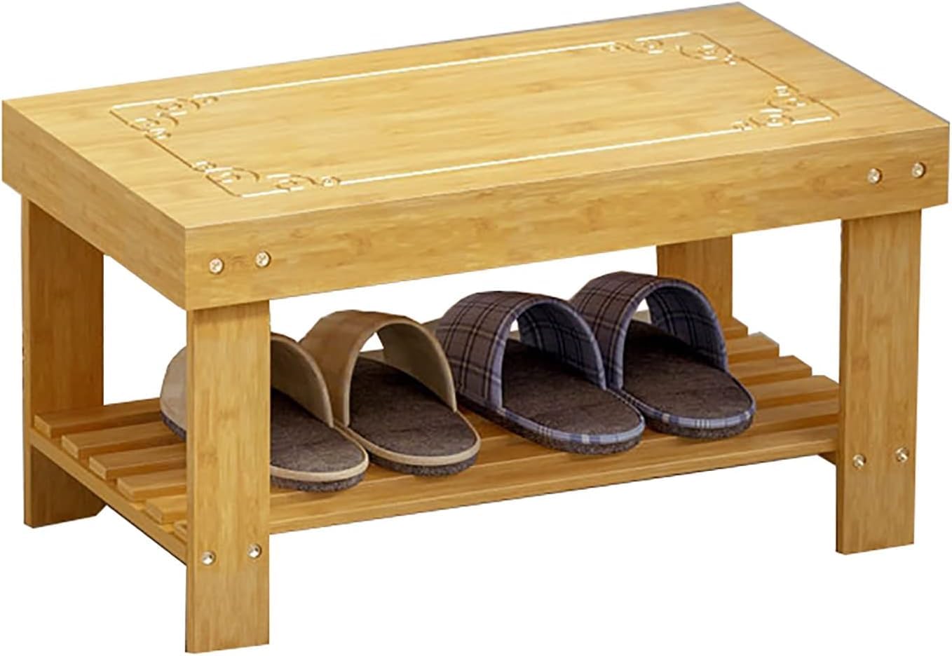 Tabouret à langer et banc compact pour ranger ses chaussures sans se baisser