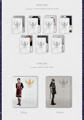 Miniatura 3 de Warner Music Korea Kingdom - Historia de la parte del reino de Ivan [Fate ver.] Álbum+Pre-Order Limited Folded Poster+CulturaRegalo coreano