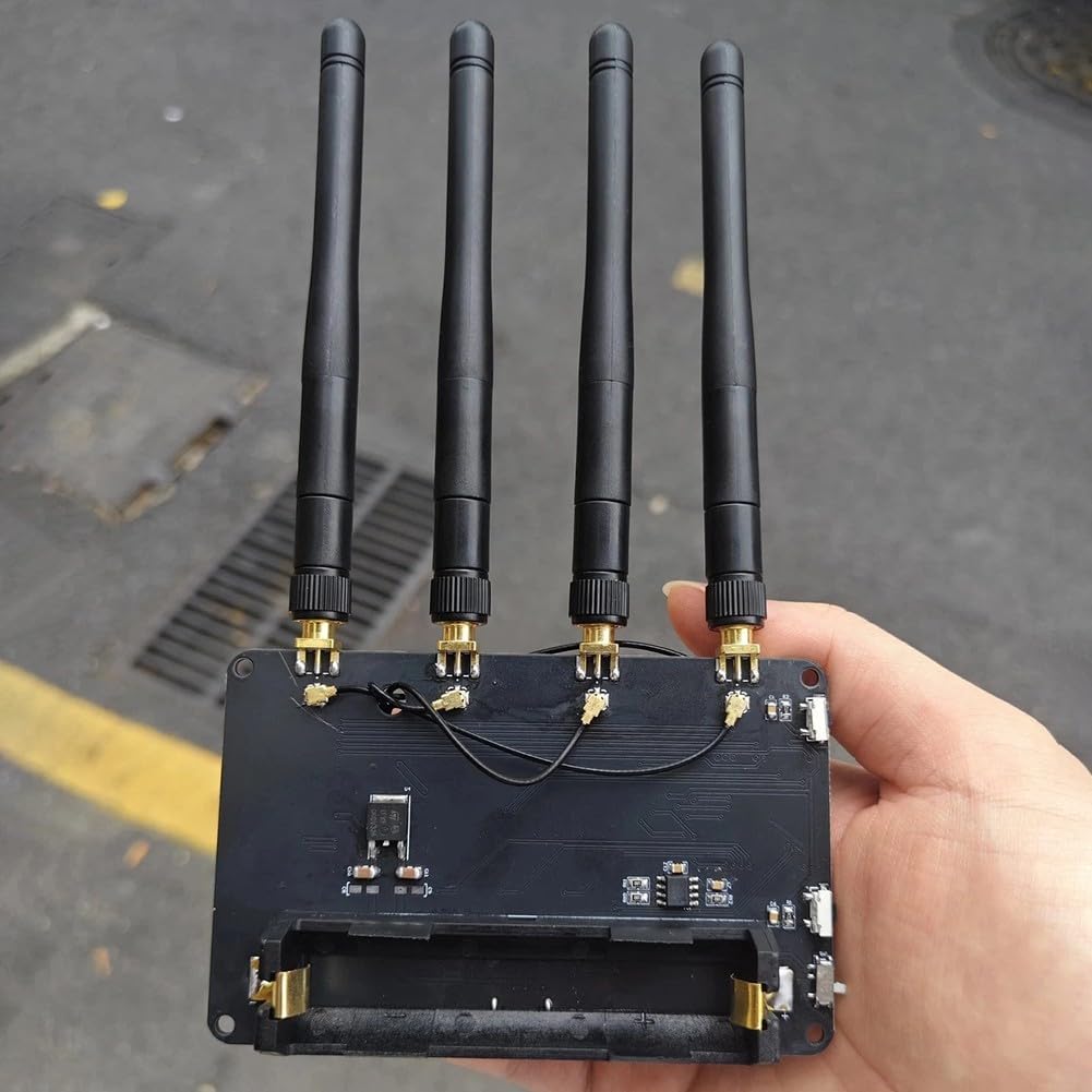 Für Esp32 RF Clown V2.0 Sicherheitstester Kit – 3 NRF24L Für BLE & BT Signale, Für Oled Analysegerät, Kompatibel Mit Für Nrf Geräten, Für Elektronik Forschung