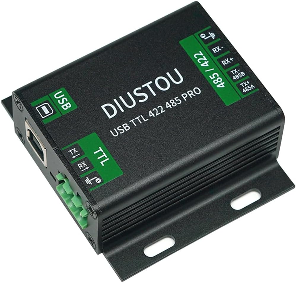 Multifunctional Serial Port Adapter USB to RS422/485 Supports TTL Interface Industrial Grade Stable Isolated FT232 High-Speed Serial Port