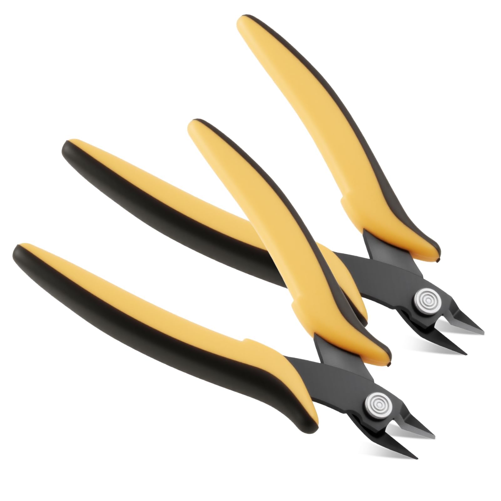 2PCS Wire Cutters Electrical with Non-Slip Soft Grip