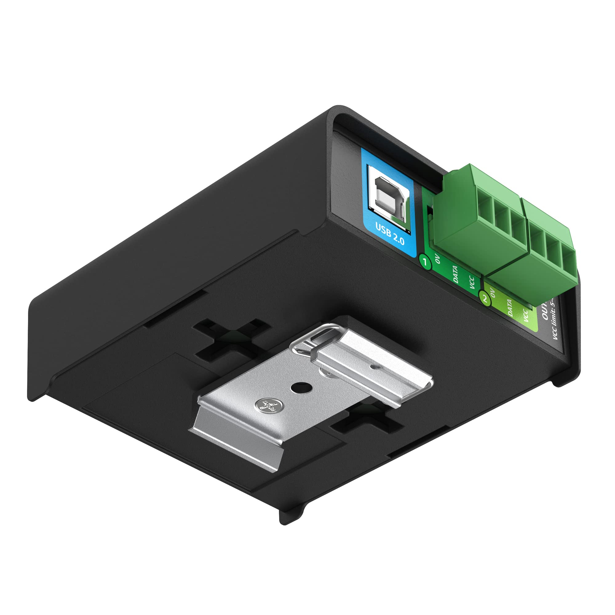 Enttec Din Pixie 73539 2-Universe DMX LED Pixel Controller, Schwarz