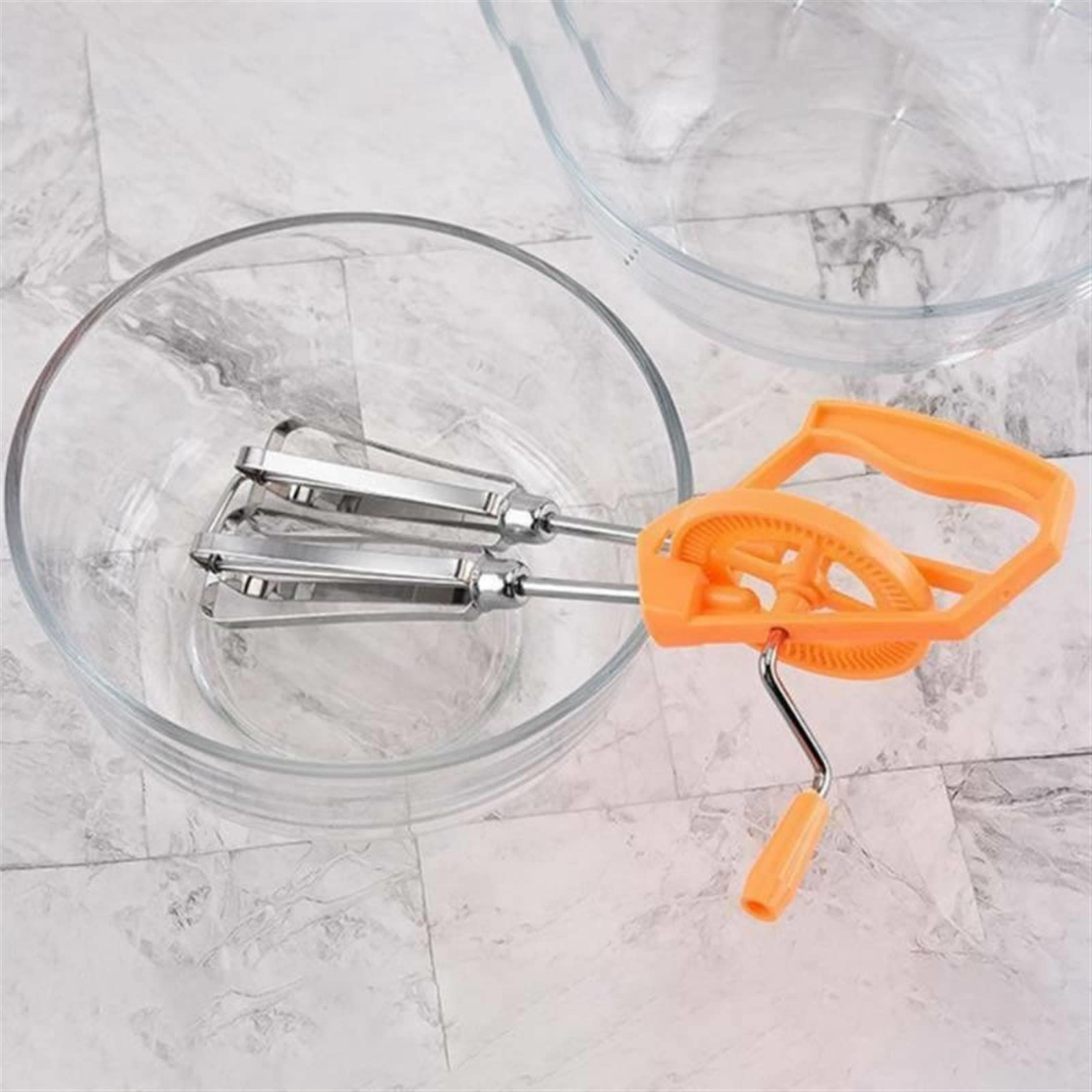 Frusta da cucina Mixer Egg Beater rotante manuale rotante rotazione in acciaio inox frusta a mano crema uovo mescolando utensili da cucina utensili da cucina utensili da cucina utensili utensili Sbatt