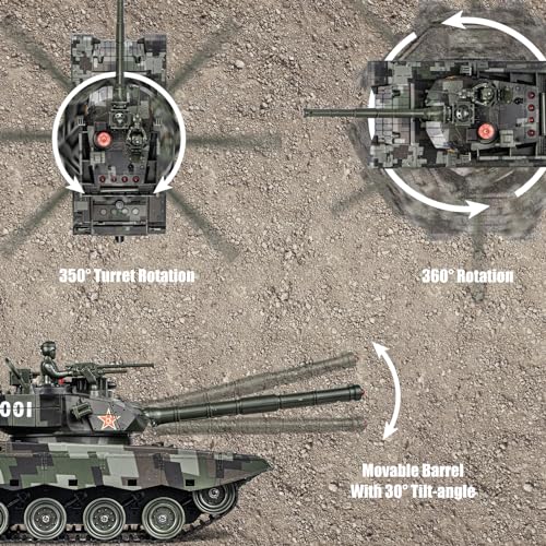 Char radiocommandé Supdex anticollision sans interférence pour enfant