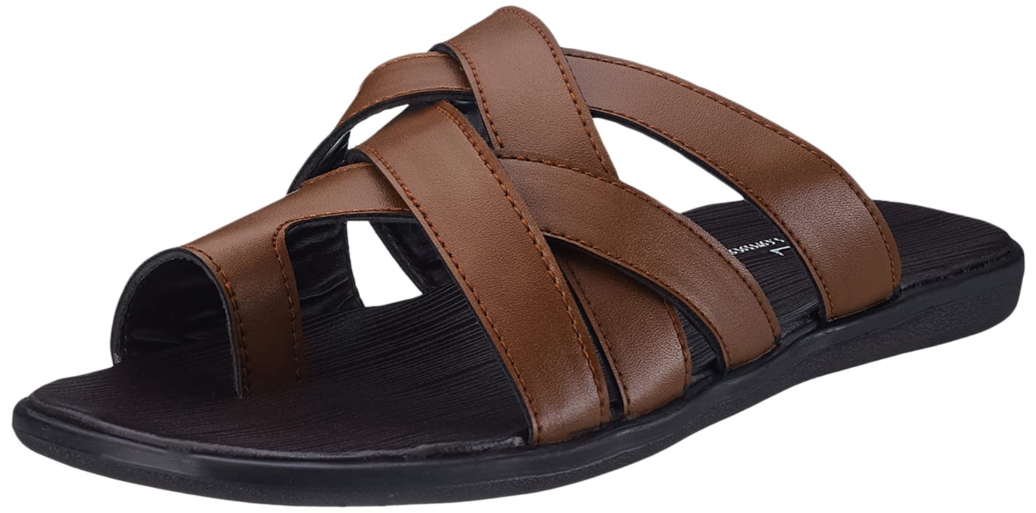 Carlton London Mens Thong Sandals, Tan, 9 (B0B921STVB) Amazon Price History, Amazon Price Tracker