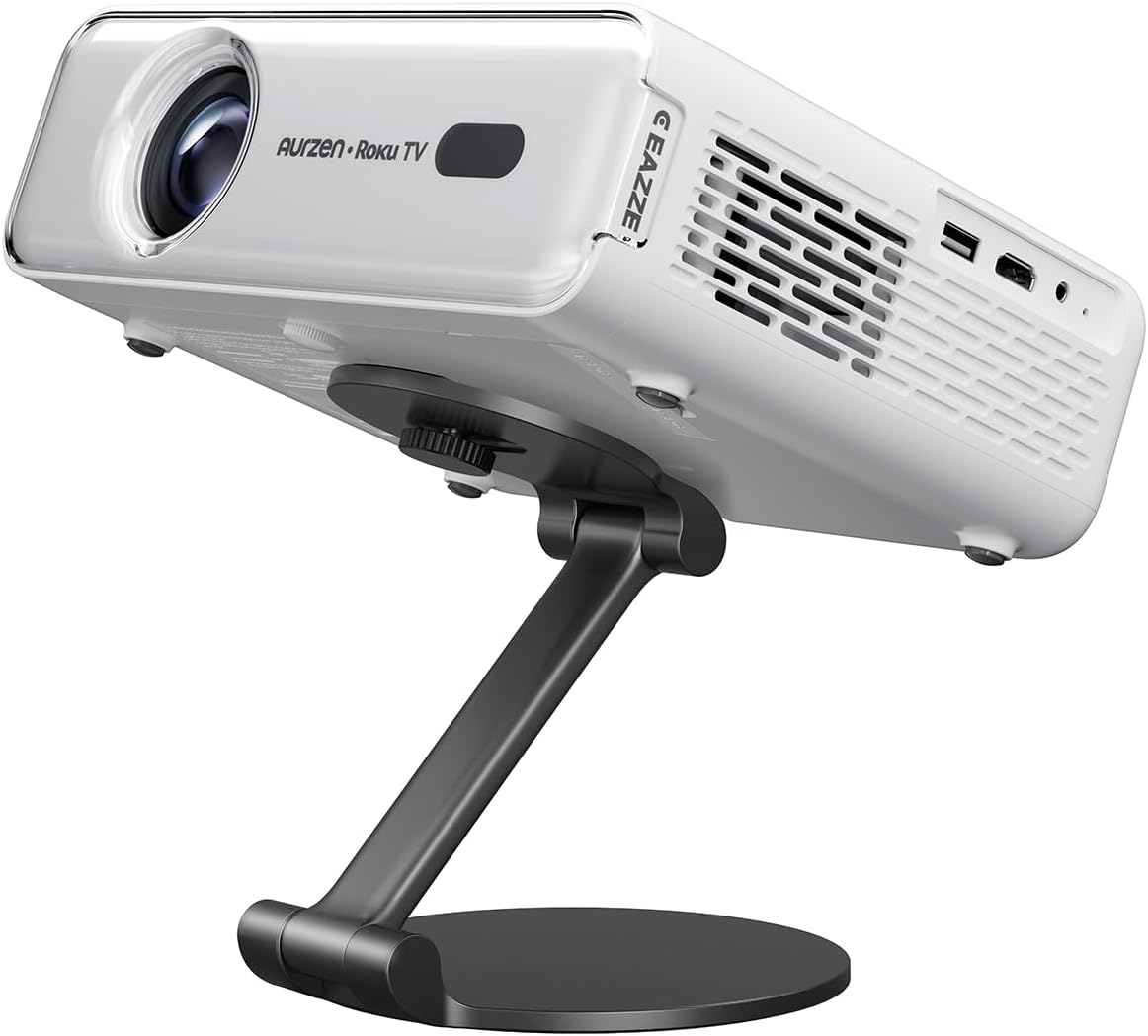 stand Ultra-Compact stand with Easy Setup and 180-Degree Rotation, Fits Aurzen D1 and D1 Pro, AKIYO, XuanPad, Yoton, Elephas Projectors, Lightweight 367g