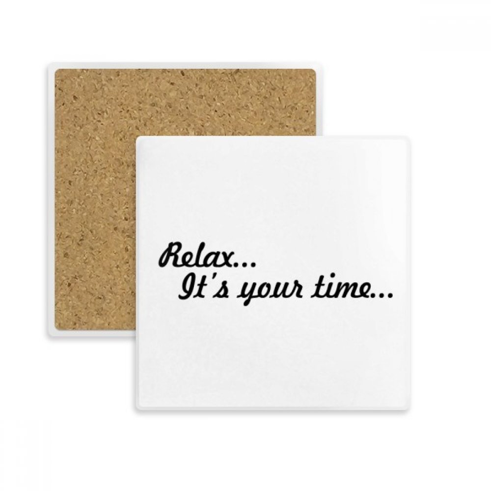Citation place coaster unique avec surface en pierre naturelle multicolore