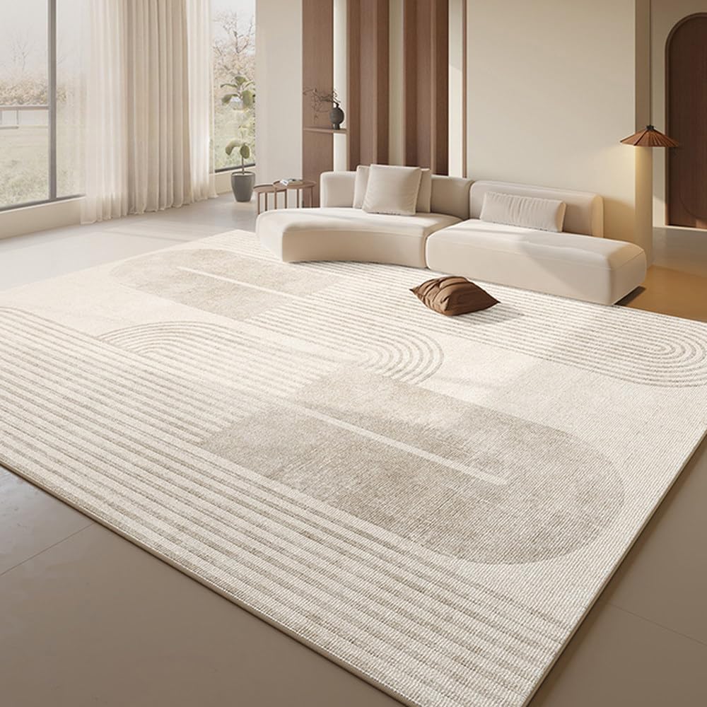 Tapis de salon facile d'entretien pour protéger le sol de la chambre