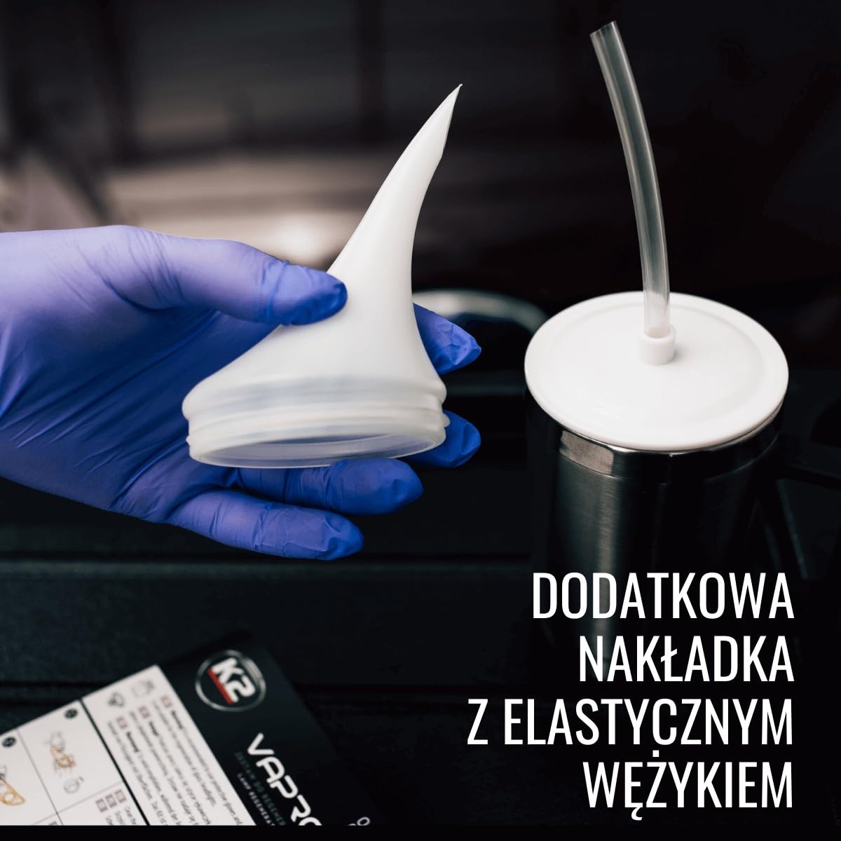 K2 Vapron Kit de Restauración de Faros – Reparación Profesional sin Desmontaje – Elimina Opacidad, Arañazos y Amarilleo – Incluye Líquido Restaurador y Accesorios