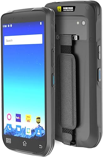 Rayoungtek Robusto Android escáner de código de barras portátil computadora móvil 1D 2D QR Code NFC lector IP66 4G WiFi 6.0 "pantalla táctil para