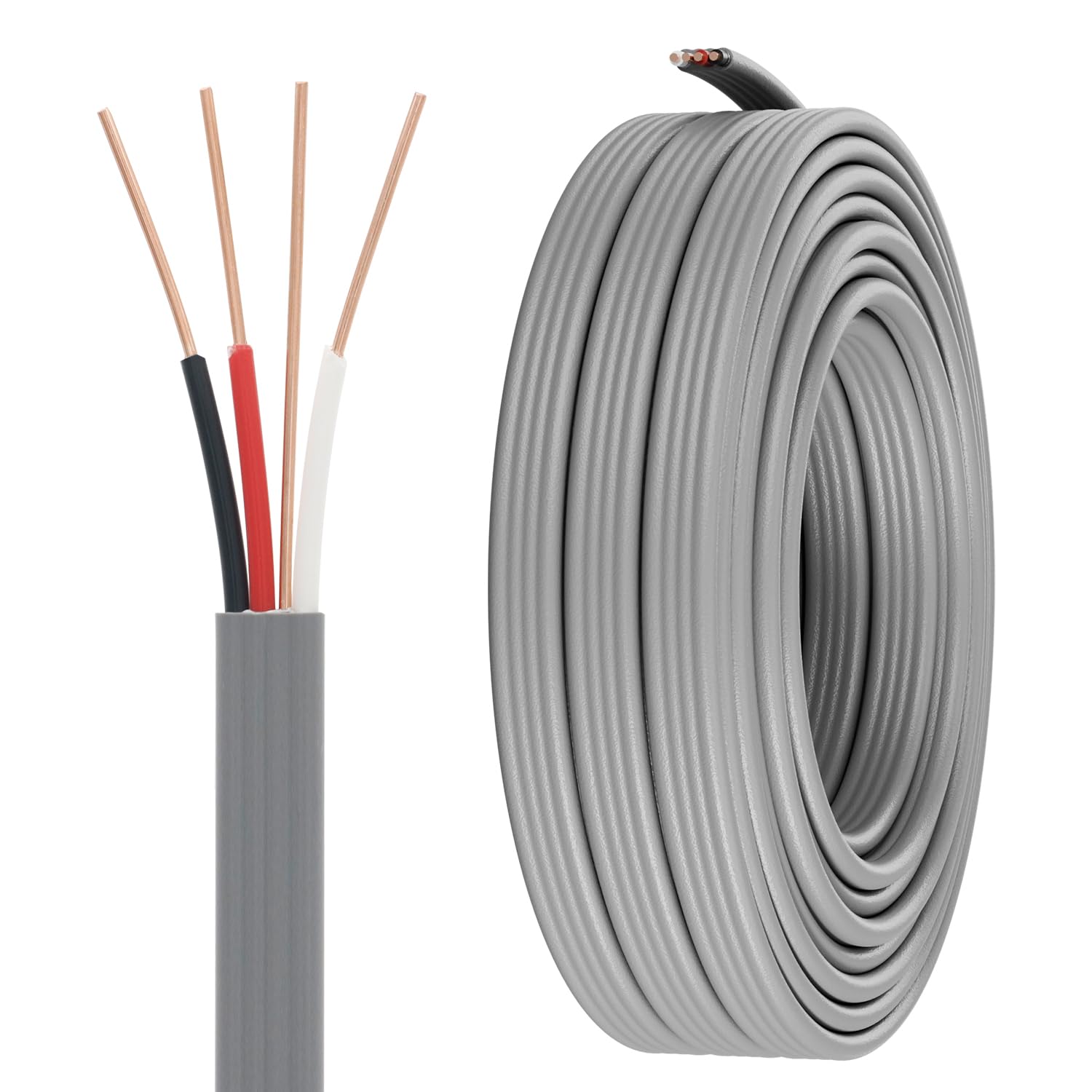 FIRMERST 12/3 UF Wire Outdoor Direct Burial Underground Feeder Cable 50ft