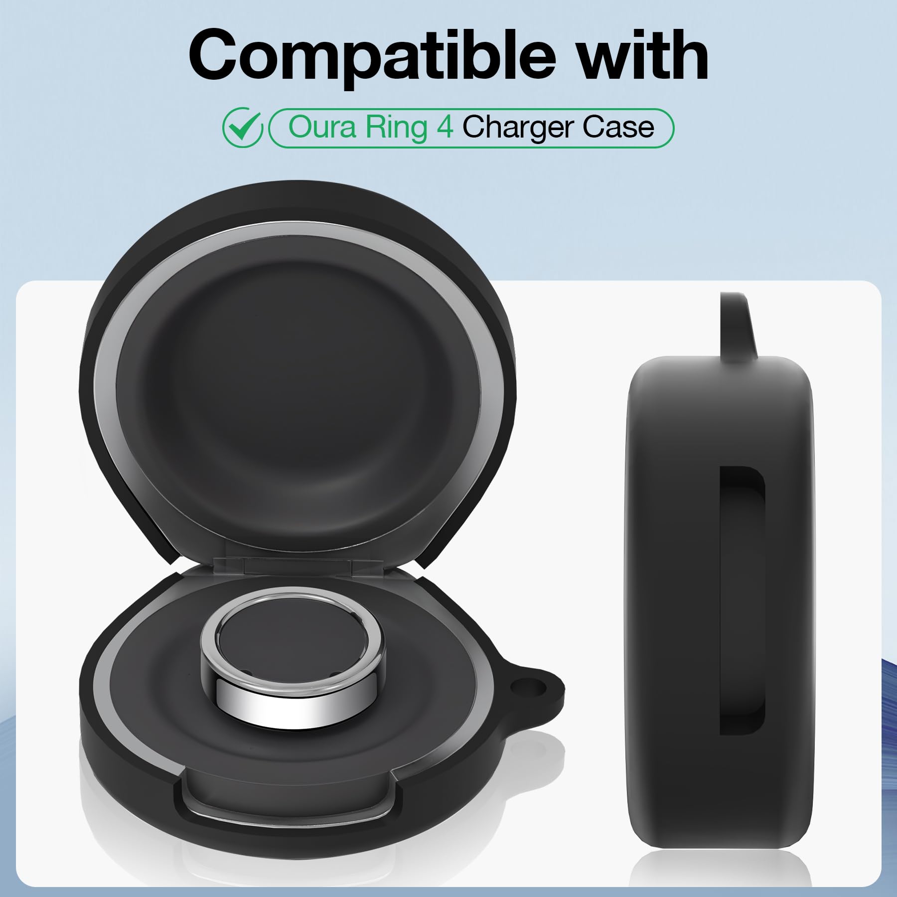 Amazon.co.jp: SZJCLTD カバー Oura Ring 4 ポータブル充電器ケース