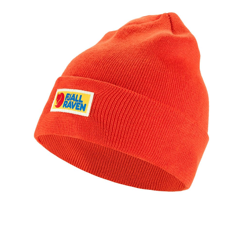 Fjallraven Vardag Classic Beanie Hat - AW25 Flame Orange
