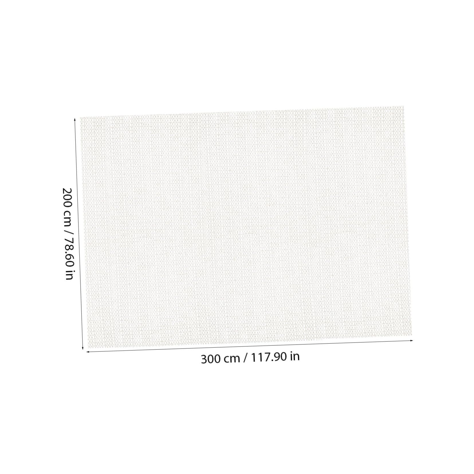 SHINEOFI Tapis pour Maintenir Le Tapis en Place Antidérapant 200x300cm en PVC Protège Le Sol et Empêche Le Glissement pour Tapis de Couloir Moquette