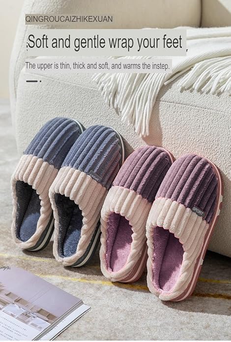 DRUNKEN Slippers For Women Men Winter Sandals Casual Flats Home Footwear Man Girls Sliders Flip Flops Chappals Ladies Clogs Sleeper Slides Stylish Ortho Soft 5